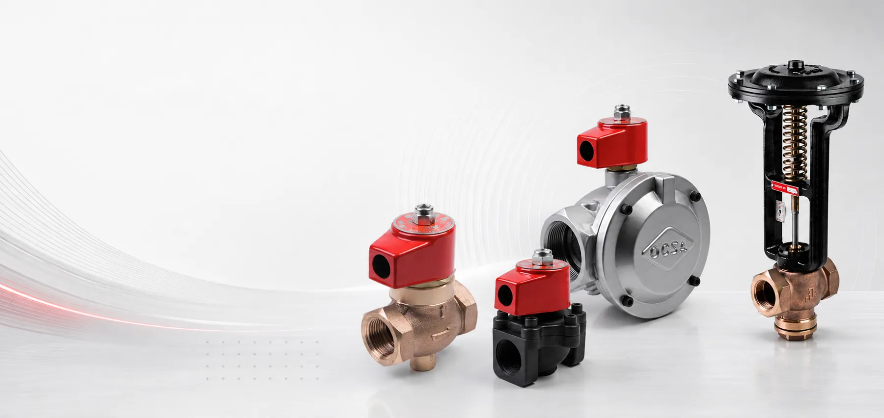 Válvulas a solenoide OCSA® fabricadas por Autovalv S.A.